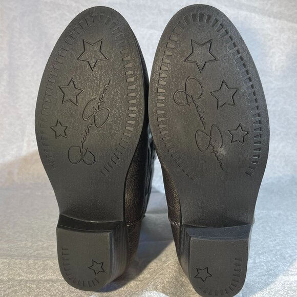 Jessica Simpson Western Boots "Starlet" in Pewter, size 2 (4 US) (334) - Picture 3 of 5